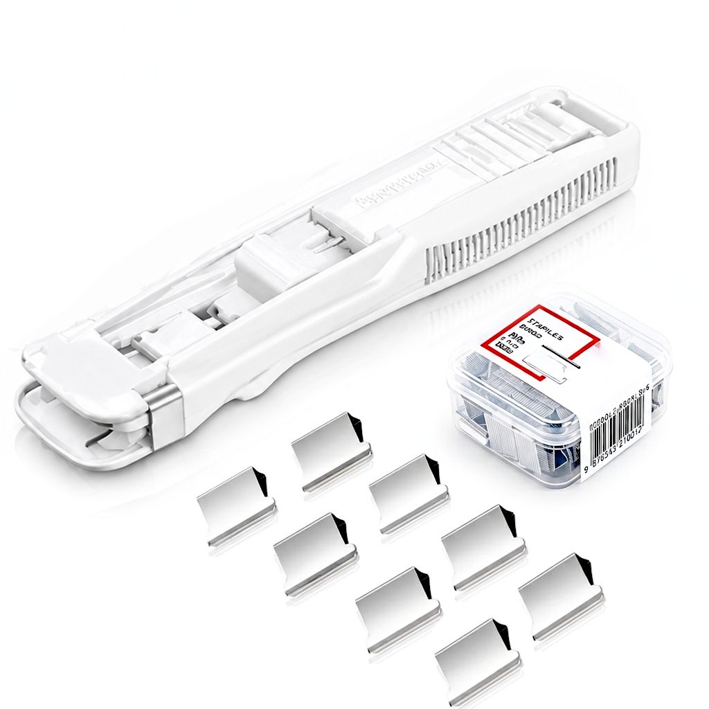 📎 SVOZK® Portable Binder Clip Stapler Set | 📝 Keep Papers Secure Without Staples | 2 Dispensers + 100 Mini Binder Clips