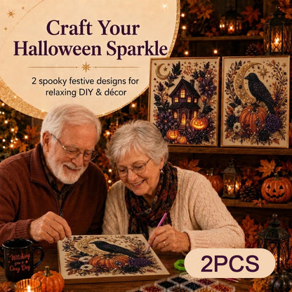 🔥 Last Day: 49% Off – SVOZK®👻✨ Halloween Bead Art DIY Kit – Turn tiny beads into cute yet spooky magic