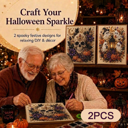 🔥 Last Day: 49% Off – SVOZK®👻✨ Halloween Bead Art DIY Kit – Turn tiny beads into cute yet spooky magic