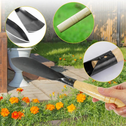 🛠️✨𝐑𝐄𝐁𝐘𝐈𝐏𝐎® Manganese Steel Garden Trowel Set 🪴🌱
