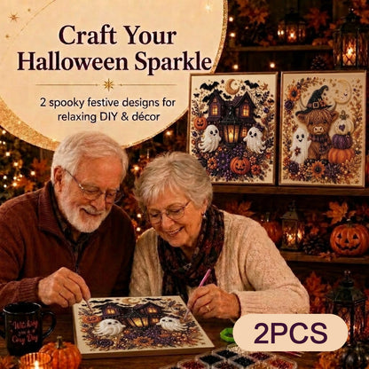 🔥 Last Day: 49% Off – SVOZK®👻✨ Halloween Bead Art DIY Kit – Turn tiny beads into cute yet spooky magic
