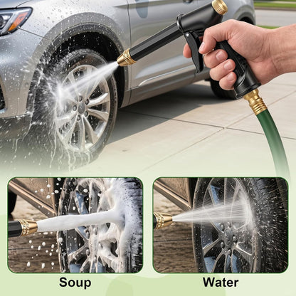 SVOZK® Portable High Pressure Water Sprayer, Adjustable Garden Hose Nozzle Sprayer, Car Washing & Maintenance Tool