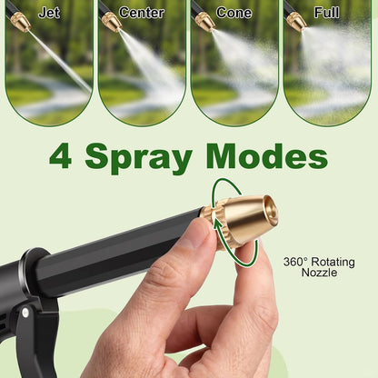 SVOZK® Portable High Pressure Water Sprayer, Adjustable Garden Hose Nozzle Sprayer, Car Washing & Maintenance Tool