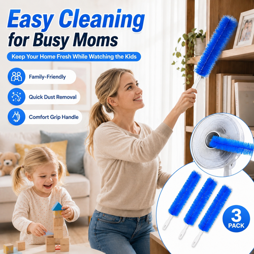 ✨ Add a 2nd Billhol® Flexible Ceiling & Fan Dust Magnet Today & Enjoy 50% OFF the Second One! 🧹