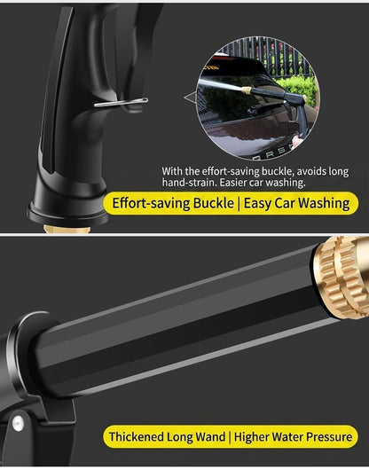 SVOZK® Portable High Pressure Water Sprayer, Adjustable Garden Hose Nozzle Sprayer, Car Washing & Maintenance Tool