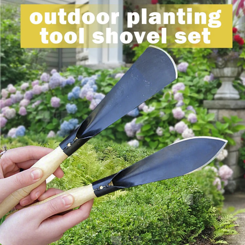 🛠️✨𝐑𝐄𝐁𝐘𝐈𝐏𝐎® Manganese Steel Garden Trowel Set 🪴🌱