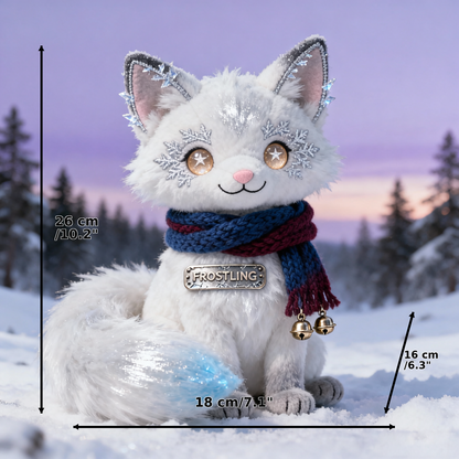 Frostlin Winter Glow Plush (Collector-Style Snow Fox)