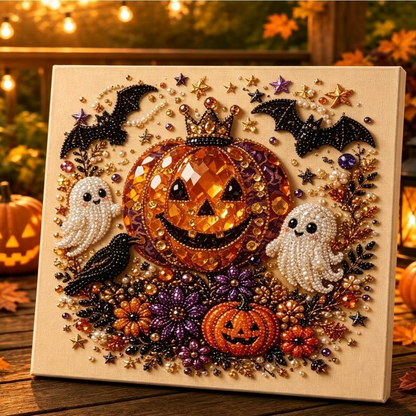 🔥 Last Day: 49% Off – SVOZK®👻✨ Halloween Bead Art DIY Kit – Turn tiny beads into cute yet spooky magic