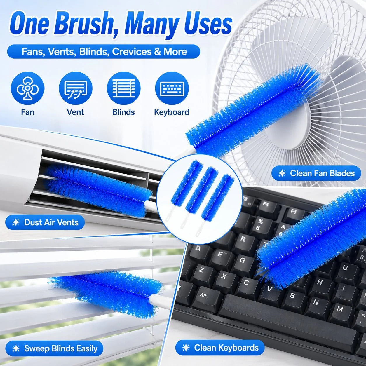 ✨ Add a 2nd Billhol® Flexible Ceiling & Fan Dust Magnet Today & Enjoy 50% OFF the Second One! 🧹