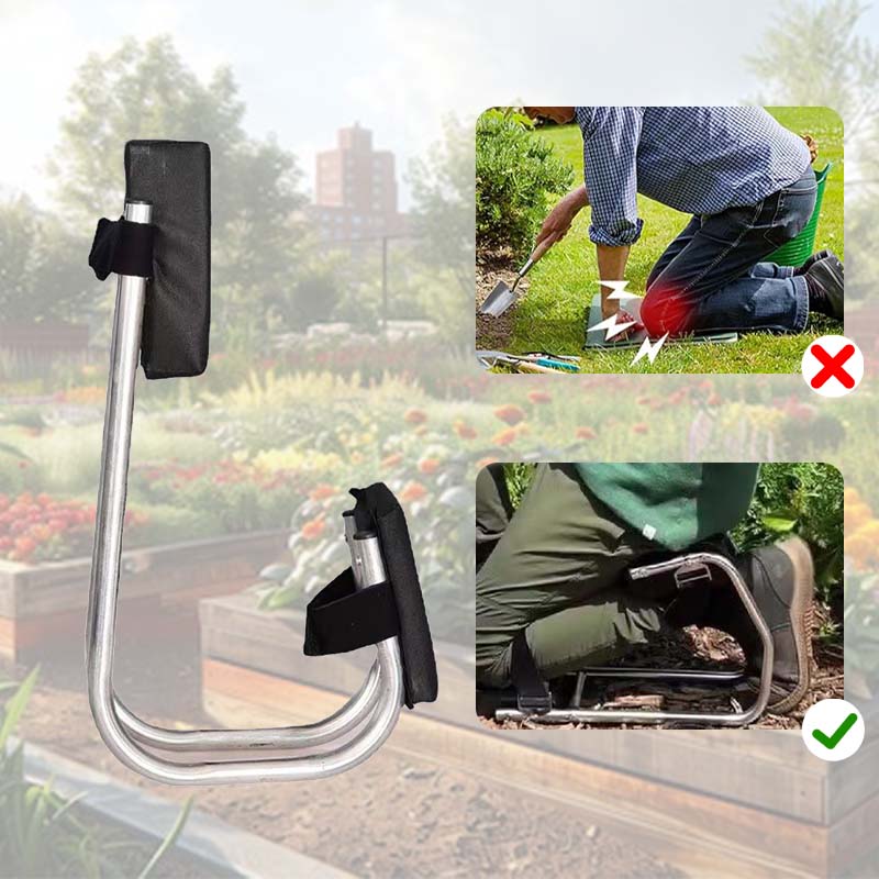 SVOZK® ❄️Zomerfresh 50% Korting!🔥2-in-1 Tuinknielbank met Zitfunctie – Ergonomische Tuin Kniebank & Stoel – Opvouwbare Tuinhulp tegen Knie- en Rugpijn – Heavy Duty tot 150 kg