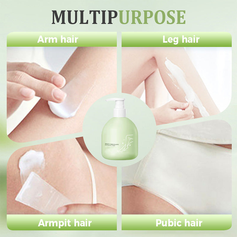 ⏳Hudros ® Limited-time 50% off⏰💥Large-size hair removal cream Gentle and non-irritating hair removal cream set (hair removal cream + razor)🎁