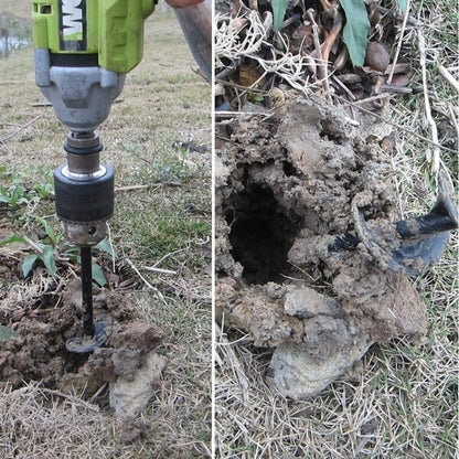 SVOZK® 🌞Fris De Lente In Met 50% Korting!Tuinboor Spiraalboor voor Boormachine – Snel en Moeiteloos Planten van Bloembollen en Zaailingen