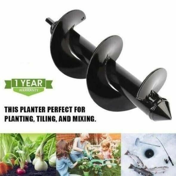 SVOZK® 🌞Fris De Lente In Met 50% Korting!Tuinboor Spiraalboor voor Boormachine – Snel en Moeiteloos Planten van Bloembollen en Zaailingen