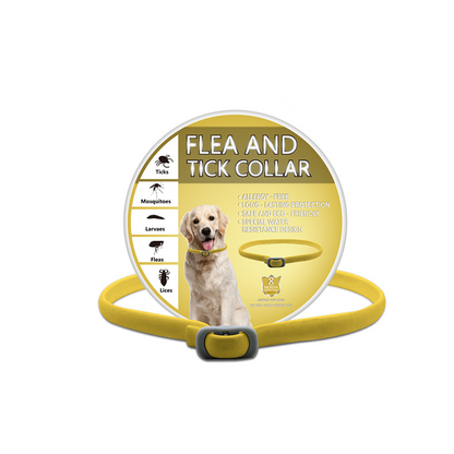 🥳2026 HOT SALE🐾 DOCTIA® Natural Essential Oil Pet Pest Repellent Collar – Long-Lasting Protection for Dogs & Cats